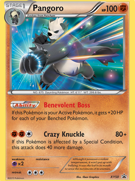 Pangoro (XY50) [XY: Black Star Promos]