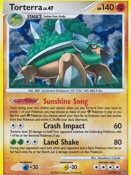 Torterra (11/100) [Diamond & Pearl: Stormfront]