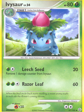 Ivysaur (51/132) [Diamond & Pearl: Secret Wonders]