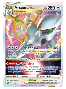 Arceus VSTAR (123) [Brilliant Stars] Holofoil