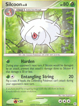 Silcoon (63/130) [Diamond & Pearl: Base Set]