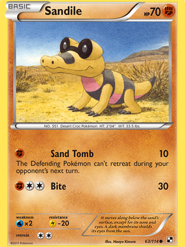 Sandile (63/114) [Black & White: Base Set]