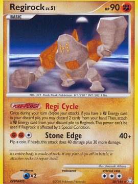 Regirock (38/146) [Diamond & Pearl: Legends Awakened]