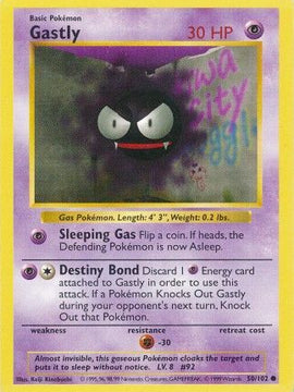 Gastly (50/102) [Base Set Shadowless Unlimited]