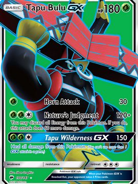 Tapu Bulu GX (130/147) [Sun & Moon: Burning Shadows]