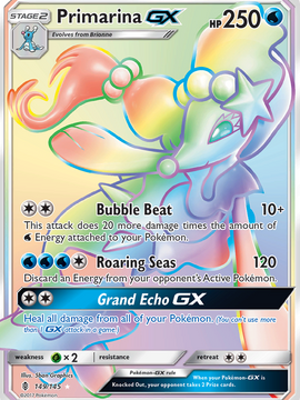 Primarina GX (149/145) [Sun & Moon: Guardians Rising]