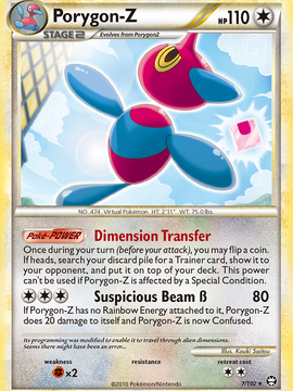 Porygon-Z (7/102) [HeartGold & SoulSilver: Triumphant]