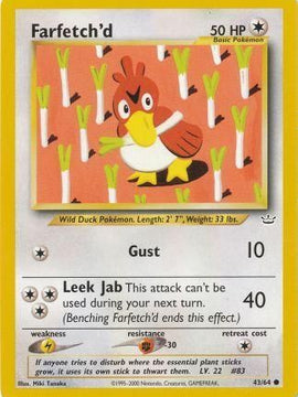 Farfetch'd (43/64) [Neo Revelation Unlimited]