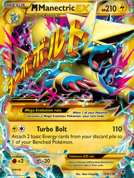 M Manectric EX (120/119) [XY: Phantom Forces]