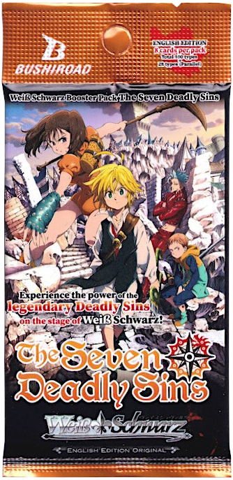 Weiss Schwarz - The Seven Deadly Sins - Booster Pack (English)