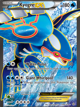 Kyogre EX (148/160) [XY: Primal Clash]