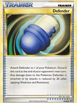 Defender (72/90) [HeartGold & SoulSilver: Undaunted]