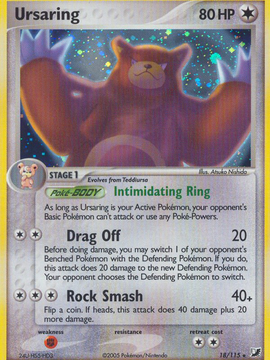 Ursaring (18/115) [EX: Unseen Forces]