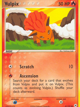 Vulpix (81/101) [EX: Hidden Legends]