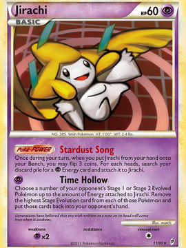 Jirachi (11/95) [HeartGold & SoulSilver: Call of Legends]