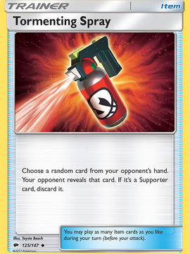 Tormenting Spray (125/147) [Sun & Moon: Burning Shadows]