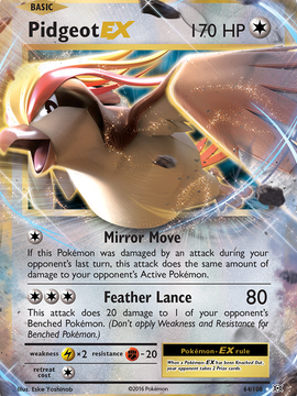 Pidgeot EX (64/108) [XY: Evolutions]