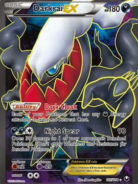 Darkrai EX (107/108) [Black & White: Dark Explorers]