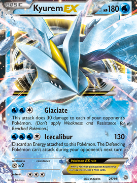 Kyurem EX (25/98) [XY: Ancient Origins]