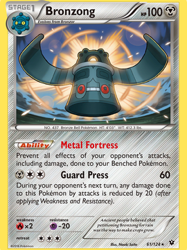 Bronzong (61/124) [XY: Fates Collide]