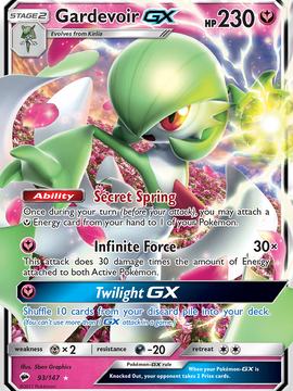 Gardevoir GX (93/147) [Sun & Moon: Burning Shadows]