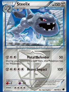 Steelix (79/116) [Black & White: Plasma Freeze]