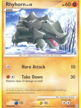 Rhyhorn (95/130) [Diamond & Pearl: Base Set]