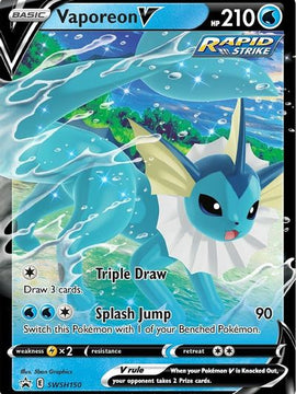 Vaporeon V (SWSH150) [Sword & Shield: Black Star Promos]