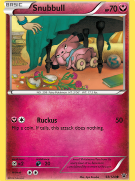 Snubbull (68/124) [XY: Fates Collide]