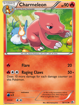 Charmeleon (18) [Legendary Treasures]