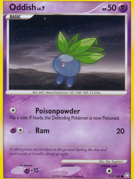 Oddish (112/146) [Diamond & Pearl: Legends Awakened]