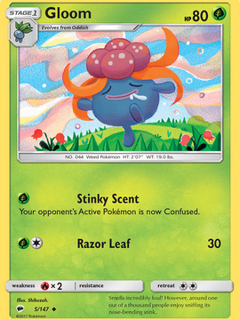 Gloom (5/147) [Sun & Moon: Burning Shadows]