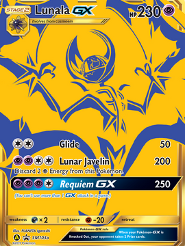 Lunala GX (SM103a) [Sun & Moon: Black Star Promos]