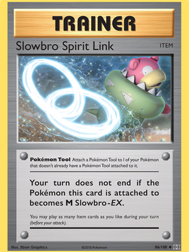 Slowbro Spirit Link (86/108) [XY: Evolutions]