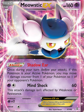 Meowstic EX (37/83) [XY: Generations]