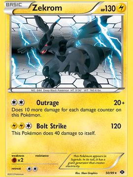 Zekrom (50/99) [Black & White: Next Destinies]