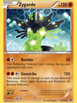 Zygarde (53/124) [XY: Fates Collide]