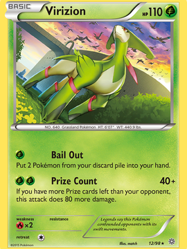 Virizion (12/98) [XY: Ancient Origins]