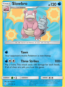 Slowbro (43/214) [Sun & Moon: Unbroken Bonds]