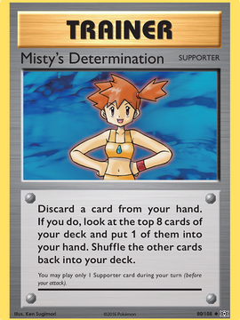 Misty's Determination (80/108) [XY: Evolutions]