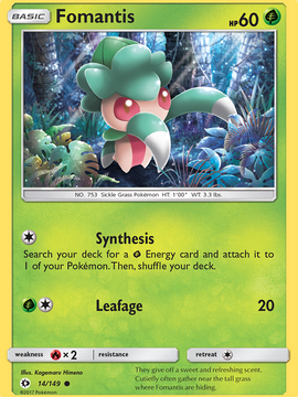 Fomantis (14/149) [Sun & Moon: Base Set]