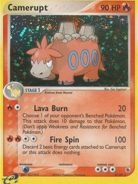 Camerupt (4/109) [EX: Ruby & Sapphire]