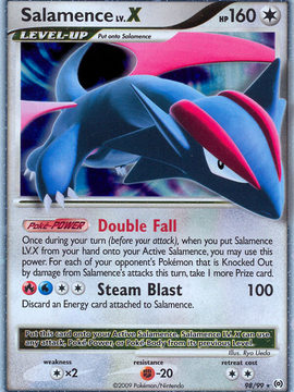 Salamence LV.X (98/99) [Platinum: Arceus]