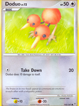 Doduo (102/147) [Platinum: Supreme Victors]