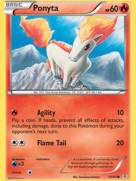 Ponyta (14/83) [XY: Generations]