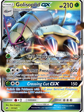 Golisopod GX (17/147) [Sun & Moon: Burning Shadows]