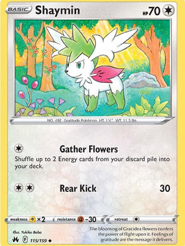 Shaymin (115/159) [Sword & Shield: Crown Zenith]