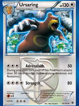 Ursaring (76/101) [Black & White: Plasma Blast]