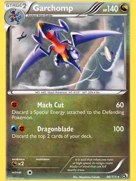 Garchomp (96/113) [Black & White: Legendary Treasures]