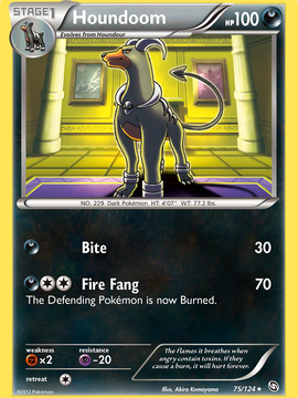 Houndoom (75/124) [Black & White: Dragons Exalted]